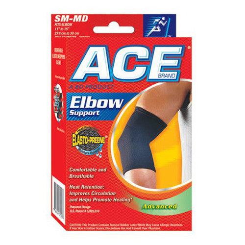 Ace Elasto-Preene Elbow Support Brace, # 207523, Small/Medium - 1 Ea